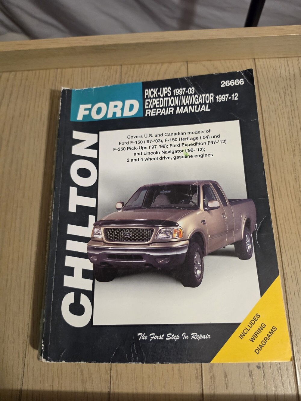 Car Repair Manual Cover